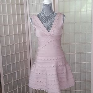 Bandage  blush cocktail dress